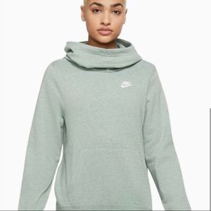 Nike Womens Sportswear Fleece Funnel-Neck Size: | X Small |